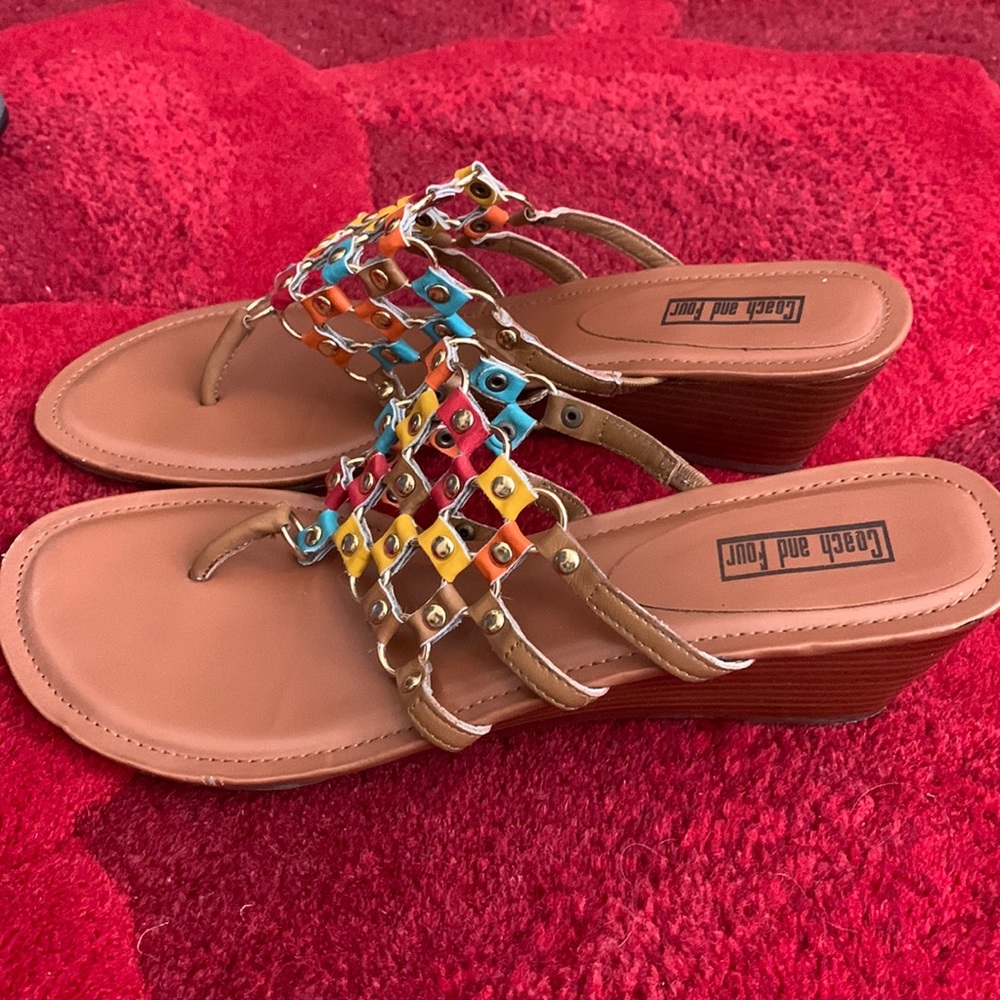 Coach and Four Sandals